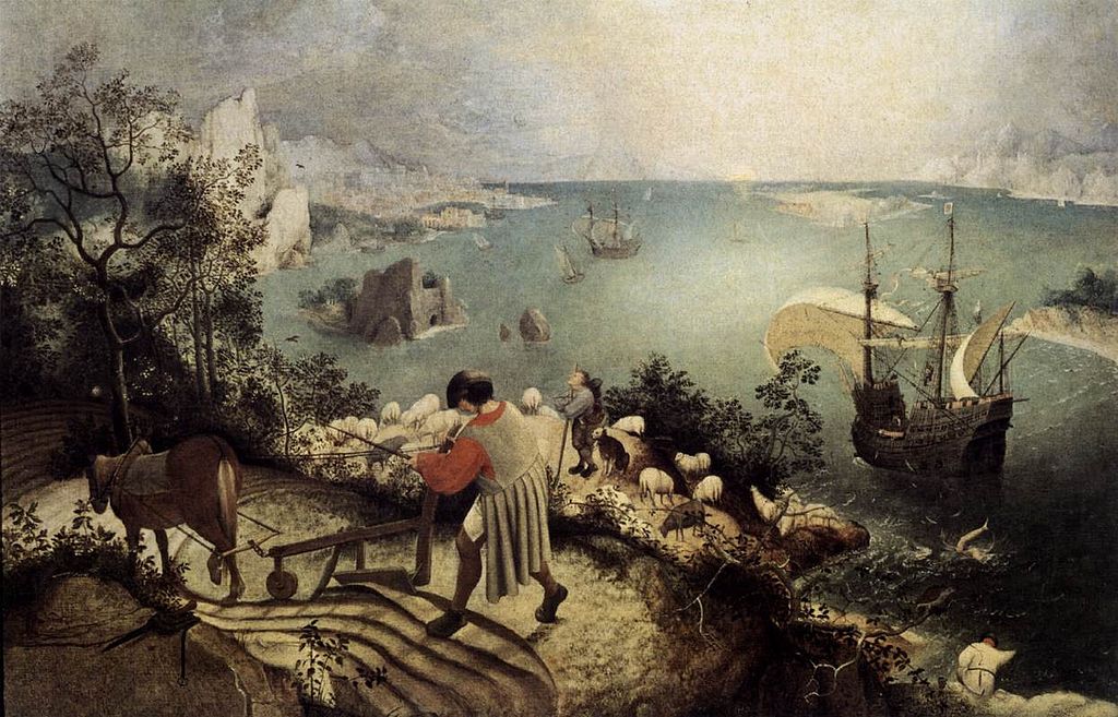 Pieter Bruegel the Elder - Landscape with the Fall of Icarus