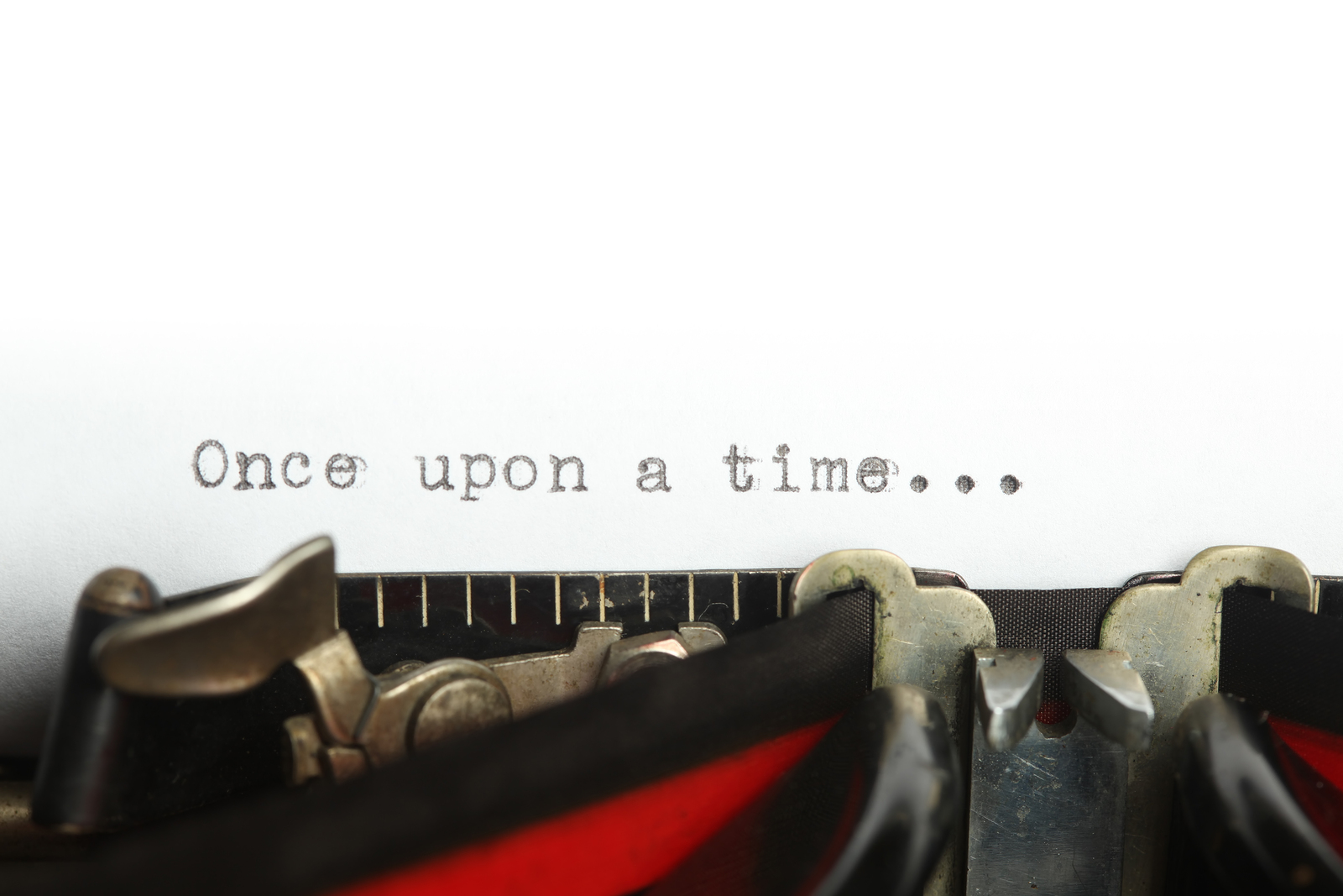 bigstock-Vintage-typewriter-with-Once-u-49849949